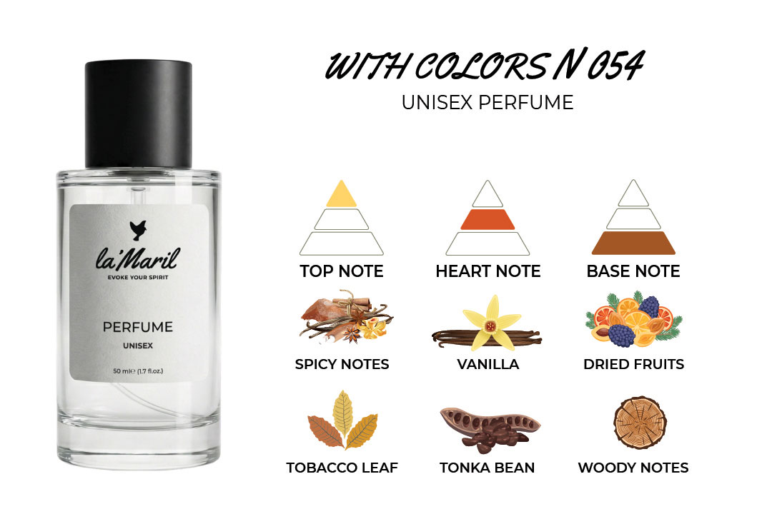 Tobacco Leaf, Spicy Notes Vanilla, Cacao, Tonka Bean, Tobacco Blossom Dried Fruits, Woody Notes lamaril unisex parfum in Türkiye
